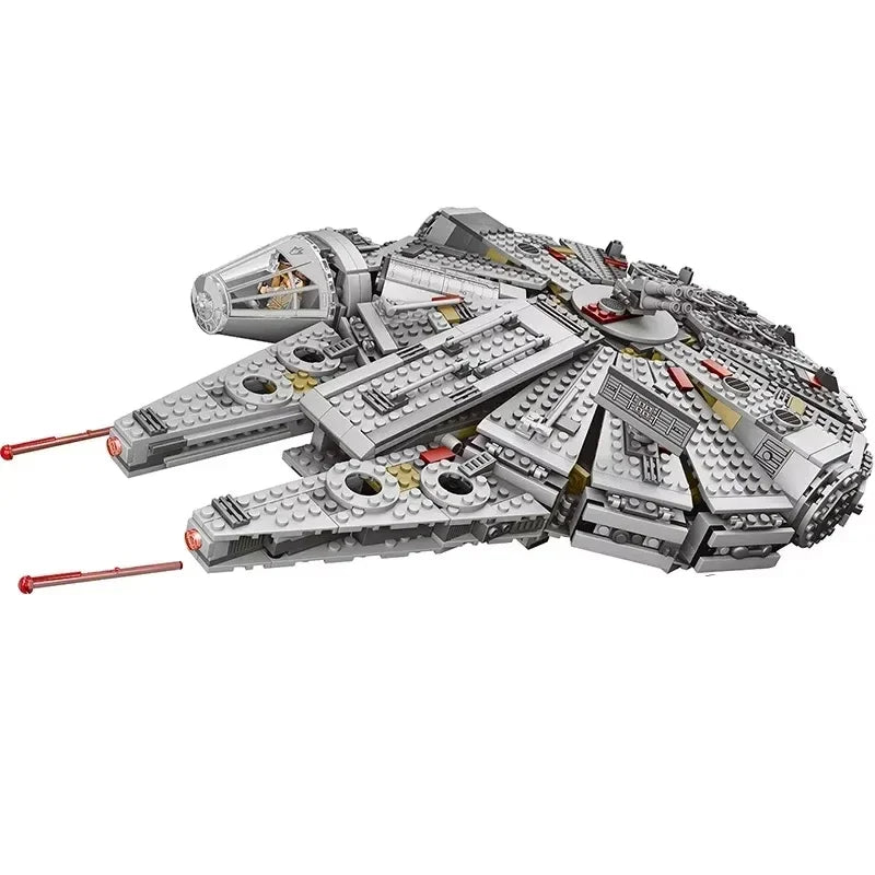 2026 NEW 1381PCS Starship Building Kit - DIY Spacecraft Model, Sci-Fi Block Set for Kids 8+ & Adult Collectors