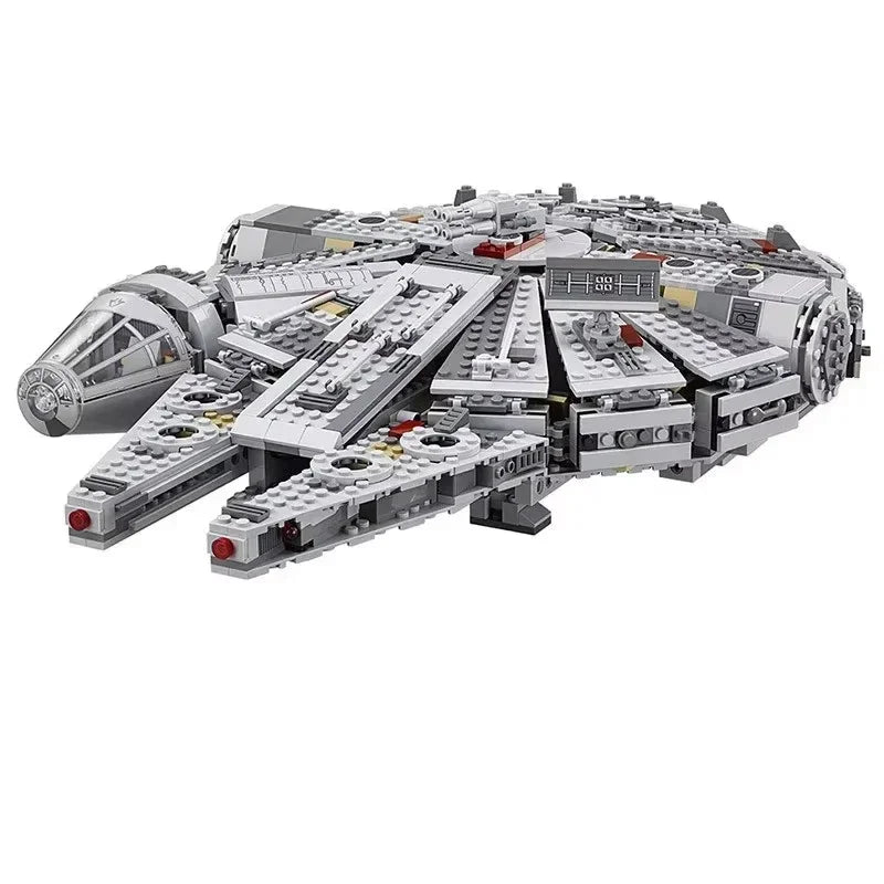 2026 NEW 1381PCS Starship Building Kit - DIY Spacecraft Model, Sci-Fi Block Set for Kids 8+ & Adult Collectors