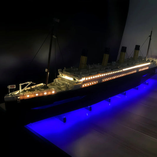 MINISO Led Light for Titanic Large Cruise Ship Compatible 10294 Home Decor Not Include Building Block (Only Led Light Kit)