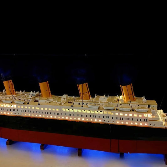 MINISO Led Light for Titanic Large Cruise Ship Compatible 10294 Home Decor Not Include Building Block (Only Led Light Kit)