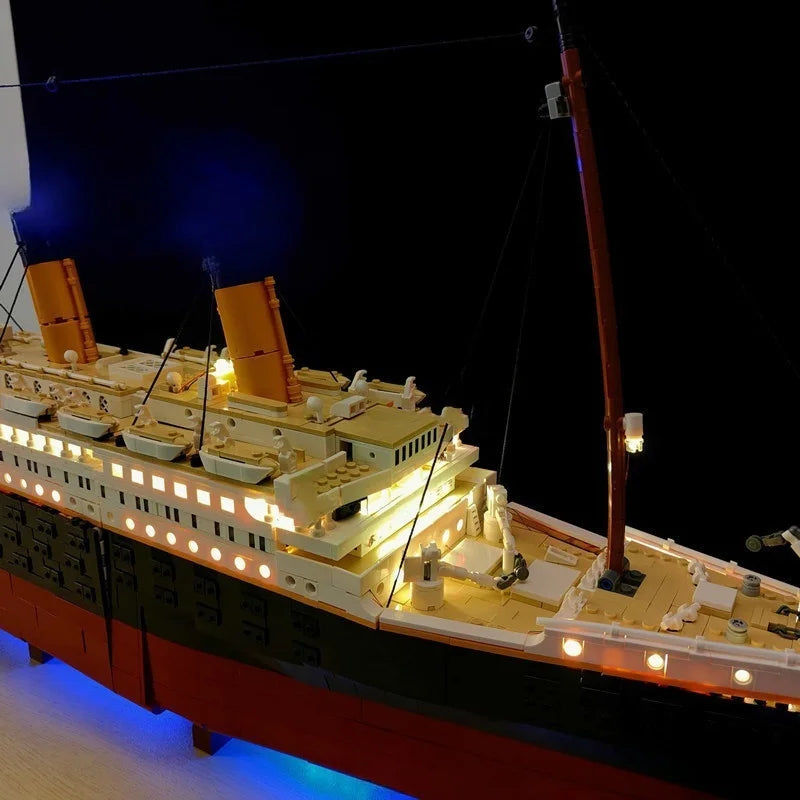 MINISO Led Light for Titanic Large Cruise Ship Compatible 10294 Home Decor Not Include Building Block (Only Led Light Kit)