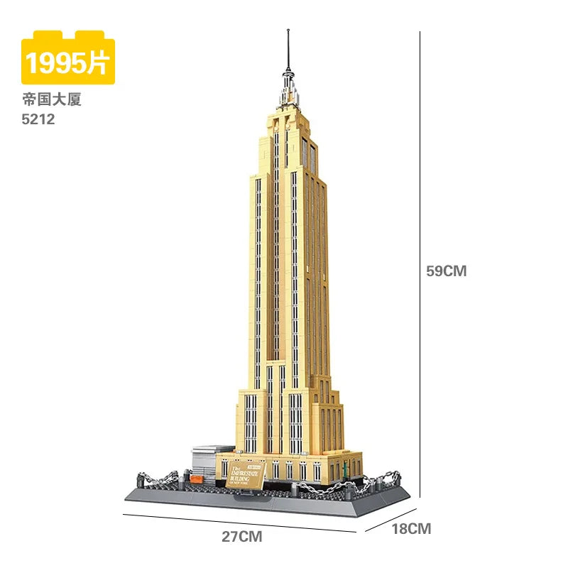 70+ Models World Famous Architecture Eiffel Tower Taj Maha Building Blocks London Paris Wange Expert Creative Bricks Villa House