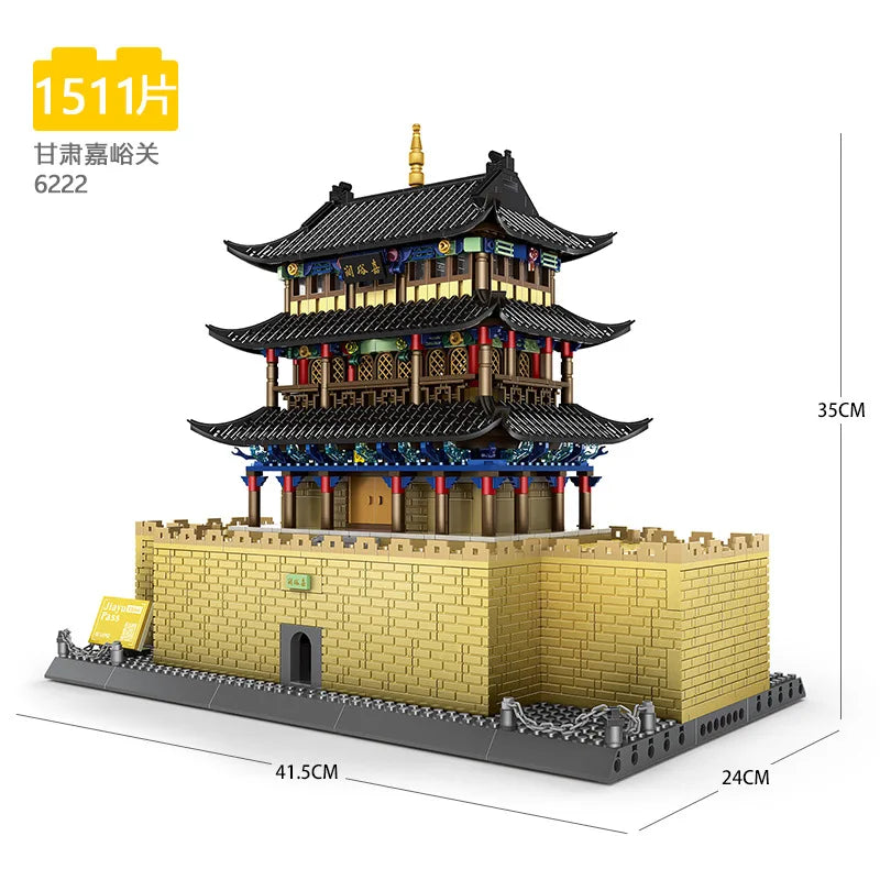 70+ Models World Famous Architecture Eiffel Tower Taj Maha Building Blocks London Paris Wange Expert Creative Bricks Villa House