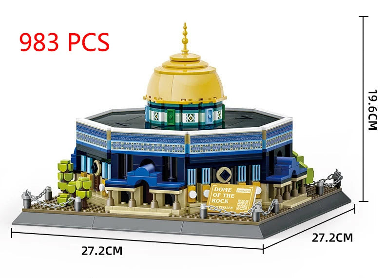 70+ Models World Famous Architecture Eiffel Tower Taj Maha Building Blocks London Paris Wange Expert Creative Bricks Villa House