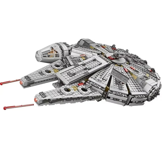 2026 NEW 1381PCS Starship Building Kit - DIY Spacecraft Model, Sci-Fi Block Set for Kids 8+ & Adult Collectors
