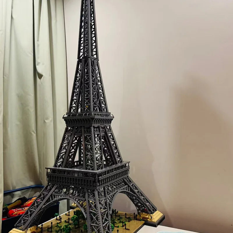 Adult Technic Assemble Building Blocks Eiffel Tower Home Decoration Model Ornament Toy Construction Boys Party Gift