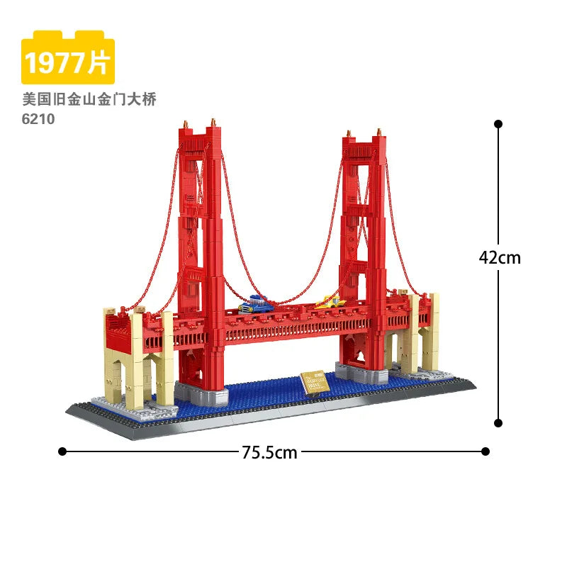 70+ Models World Famous Architecture Eiffel Tower Taj Maha Building Blocks London Paris Wange Expert Creative Bricks Villa House